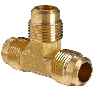 Conexión en T de latón de la mejor calidad para mayoristas, reductora de abocardado a cuadrado igual, métrica, OEM ODM (AOL-168) - Product Image 1