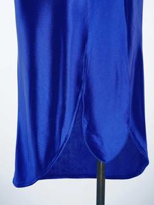 Womens quấn chia <span class=keywords><strong>Satin</strong></span> Váy váy váy Lady thanh lịch Ribbon cao eo Bodycon Midi váy cho cocktail văn phòng làm việc - Product Image 5