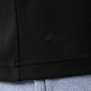 T-shirt de sport pour homme, couleur noire unie, meilleure qualité, fournisseur fiable, confortable, service OEM, dernier modèle. - Product Image 6