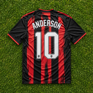 Camiseta de Fútbol Personalizada para Escuelas, Secado Rápido, Transpirable, Tela 100% Poliéster, Nombre y Número del Jugador Bordados Personalizados - Product Image 2