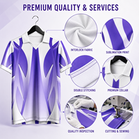 Jersey Olahraga Ringan Sublimasi Kustom, Peregangan Empat Arah, Cepat Kering, Bernapas, Seragam Tim Depan OEM