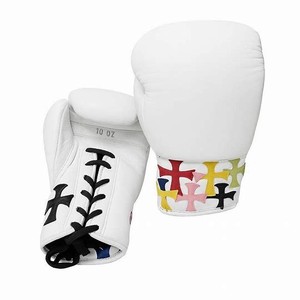 Guantes de Boxeo con Cordones 2025, Gran Venta, Calidad Premium, Guantes de Competición de Boxeo, Diseño Personalizado con Parches de Cuero - Product Image 6