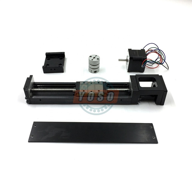 Linear Guide Slide Table Ball Screw Motion Rail CNC Linear Guide Stage Actuator Motorized Stepper Motor KK60