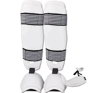 Espinilleras de entrenamiento para saco de boxeo, personalizadas OEM, fabricante mayorista, protector de piernas para boxeo, Muay Thai, Kickboxing, MMA, precio de fábrica - Product Image 1