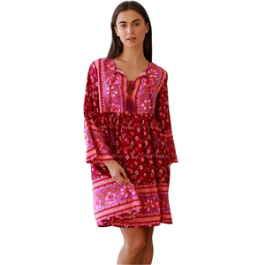 Vestido Mini Estampado para Mujer, Ropa de Boutique a la Moda - Product Image 1