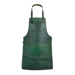 Delantal de taller de cuero de alta calidad, hecho a mano, personalizado, delantal de artesano, regalo - Product Image 1