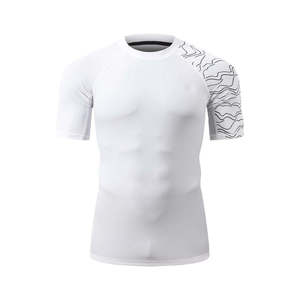 Camiseta de Protección Solar de Manga Corta de la Mejor Calidad en Oferta, Camiseta Deportiva para Hombre, Camisetas de Protección Solar de Verano con Logotipo Personalizado - Product Image 1
