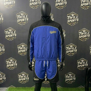 Ensemble coupe-vent réversible personnalisé et respirant avec fermeture éclair, survêtement léger, tenue de sport, course à pied, gym, streetwear - Product Image 3