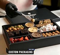 Boîtes à desserts personnalisées pour les entreprises de boulangerie, de café et de restauration - Options de marquage OEM/ODM, impression de logo entièrement personnalisable