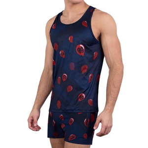 2025 Trendy Lightweight <b>Mens</b> Sublimation Printed Tank Top Custom logo Sleeveless Slim Fit Tank Top For Gym and Everyday wear - Product Image 5