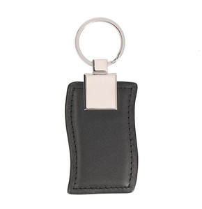 Genuine Leather Keychains Colorful personalized car <b>keyrings</b> luxury gifts for men Wholesale custom keyholders fashion designs - Product Image 6