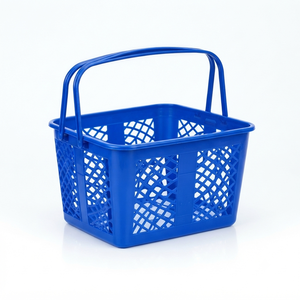 Premium Eco Friendly Modern Rectangle Double Tier <b>Laundry</b> <b>Basket</b> <b>Lid</b> Durable Space Saving Clothes Storage Bin Bulk Wholesale - Product Image 1