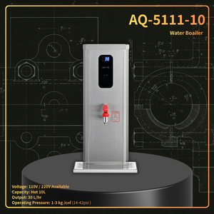 กาต้มน้ำไฟฟ้าอัจฉริยะคุณภาพสูง สเตนเลสสตีล รุ่น AQ-5111-10 ความจุ 10 ลิตร 1800 วัตต์ ร้อนเร็ว ใช้งานง่าย - Product Image 1