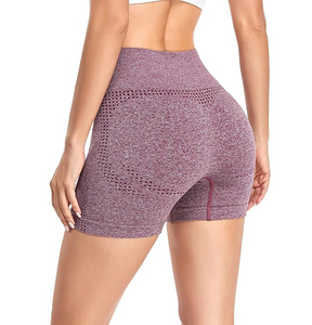 Shorts de sport respirants personnalisés, nouvelle couleur, pour la gym, le fitness, l'entraînement, sans coutures, effet push-up, pour femmes - Product Image 3