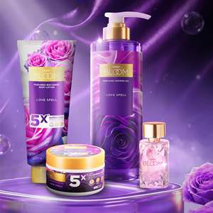CINDY BLOOM Love Spell Gel de Ducha Perfumado con Burbujas 640g para Mujer, Todo Tipo de Piel, Hidratante, Fragancia Duradera - Product Image 2
