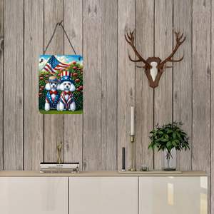 Panneau en métal aluminium 12x16 multicolore New Wall Door Hanging Prints for Kitchen Bar Front Home Decor Plaque - Product Image 3