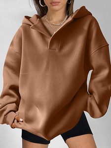 Sudadera Oversize para Mujer con Logo Personalizado, Estampado, Hombros Caídos, Fabricante Mayorista de Ropa - Product Image 4