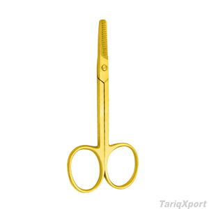 Mini Brow Thinning Scissors Satin Finish Cuticle Care Sharp Stainless Steel Durable Eyelashes Lash <b>Extension</b> Right-Handed - Product Image 2