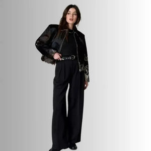 Chaquetas de Cuero Vacuno para Mujer, Ropa de Invierno, para Uso Casual, Calidad Premium, Chaquetas de Cuero con Cierre Frontal para Mujer - Product Image 3