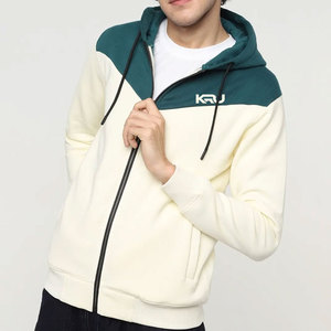 Sweat-shirts à capuche zippés en molleton 100 % coton épais et respirant pour hommes – Meilleur prix, vente en gros d'usine, conception personnalisée, fournisseur de vêtements d'hiver - Product Image 1