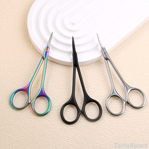 Professional Beauty <b>Small</b> Curved Stainless Steel Cuticle Manicure Scissors Russian Style Remover Dead Skin Scissors Nail Care - Product Image 4