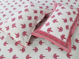 Juego de Funda Nórdica VILAKSH ENTERPRISES con Estampado Floral, 100% Algodón, 400 Hilos, Antiarrugas, Estilo Clásico para el Hogar, con Fundas de Almohada, 7 Piezas - Product Image 2