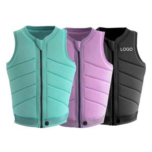 Chaleco de Neopreno Unisex 2026 para Montar a Caballo, sin Mangas, con Cierre de Cremallera, Color Sólido, Impermeable - Product Image 1