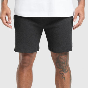 Shorts de sport pour hommes, respirants, à séchage rapide, style streetwear, vente en gros, logo personnalisé, 100% coton - Product Image 1