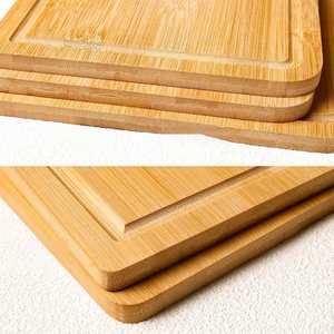 Tabla de cortar de madera gruesa |   Tabla de Cortar Lisa y Pulida para Cortar Carne, Pescado, Verduras y Pan - Product Image 4