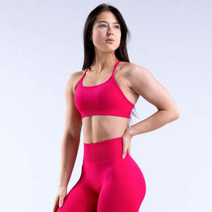 Vêtements de sport pour femmes, vêtements de yoga, soutien-gorge de sport rembourré - Product Image 5
