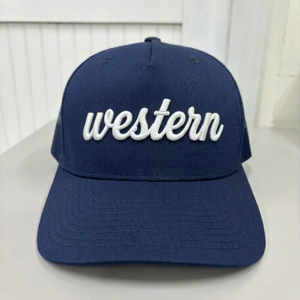 Wholesale Hand 3D Embroidered 5-Panel Polyester Unisex Trucker Caps Custom Logo Outdoor Comfortable Structured Cap Vietnam OEM - Product Image 1