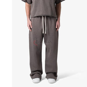 Pantalones Deportivos Impermeables de Invierno para Hombre, Corte Regular, Personalizados |   Pantalones Deportivos de Pierna Recta con Cordón Ajustable |   Pantalones Casuales Transpirables |   Venta al por Mayor OEM - Product Image 1