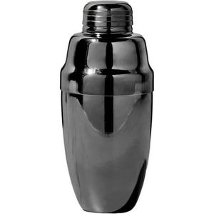 Coctelera de Acero Inoxidable con Acabado en Níquel Negro, Elegante Coctelera de Metal para Bar, Venta al por Mayor - Product Image 1