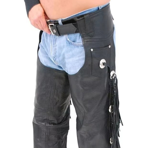 Premium Quality Best Selling Leather Western Style Full <b>Chaps</b> for Men OEM & ODM Service Low MOQ Sale All Colors Sizes Available - Product Image 2