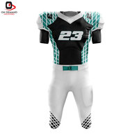 Uniforme de Fútbol Americano Fabricado en Pakistán, Servicio OEM, Calidad Premium, Ajuste Perfecto, Máxima Movilidad y Transpirabilidad para Equipos