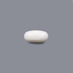 Natural Faceted White Coral Loose Gemstone 3.9 Carat Color-Change Certified Wholesale Lot - Product Image 1