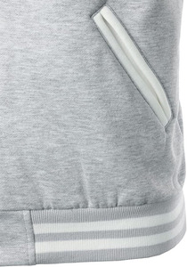 Blouson universitaire d'hiver personnalisé pour homme EW-MT-1338, brodé, col montant, fermeture éclair frontale, écologique, coupe-vent, vêtement de sport décontracté - Product Image 5