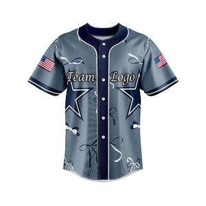 Camiseta Deportiva de Béisbol de Alta Calidad, Transpirable, Cómoda, para Entrenamiento y Partidos - Product Image 2