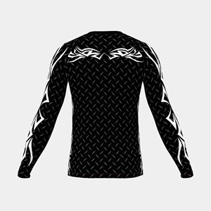 Camiseta de Compresión para Hombre, Cuello Alto, Secado Rápido, Spandex, Poliéster, Antibacteriana, Manga Larga, Protección UV, Suministro de Fábrica - Product Image 2