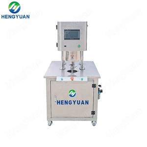 เครื่องปิดฝาขวดไฟฟ้าแบบหัวเดียว <span class=keywords><strong>HYSS</strong></span>-10A กึ่งอัตโนมัติ ใช้ก๊าซไนโตรเจนสำหรับปิดผนึกอาหาร ฝาเปิดง่าย ระบบสุญญากาศ - Product Image 1