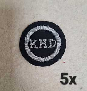 Patch brodé thermocollant en forme d'étoile avec feutre non tissé noir en PU et fil argenté pour vêtements - Product Image 2
