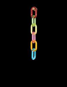 Cadena Decorativa de Resina Noverelle Luxe, Exclusiva, Hecha a Mano, con Estilo Contemporáneo Elegante y Superficie Pulida - Product Image 1