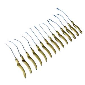 Kit de 14 piezas de instrumentos de cirugía plástica de acero inoxidable, herramientas quirúrgicas cosméticas para levantamiento y disección. - Product Image 2