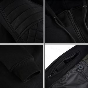 Sudadera con Capucha para Motocicleta, Forrada con Aramida, Impresión Personalizada, Nivel de Protección CE 2, Chaqueta Protectora para Motociclistas, Venta al Por Mayor OEM - Product Image 5