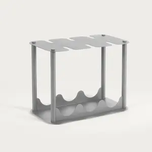 Cubo de Hielo Metálico de Lujo Contemporáneo con Pinzas y Soporte para Bares y Fiestas, Resistente al Agua, Calidad Premium, Nuevo Diseño, Zahid Exports - Product Image 3
