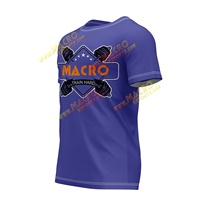 T-shirt de sport personnalisé en tissu tissé, motif crâne mordant haltères, pour haltérophiles, powerlifters, passionnés de fitness, 96% coton, 4% élasthanne, respirant