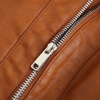 Nouvelle Arrivée Veste en Cuir Véritable de Mouton pour Femme Hiver Qualité Supérieure Tricotée Réversible Grande Taille Toile Unie Col Montant