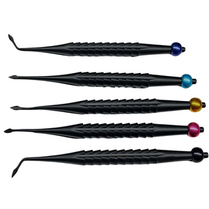 Kit d'instruments chirurgicaux pour extraction dentaire manuelle : élévateur de racine PDL, proximateur, luxateur, spatule, instrument d'extraction dentaire atraumatique et implant dentaire - Product Image 4