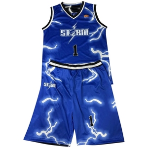 ชุดเสื้อบาสเก็ตบอล Storm แบบพิมพ์ลายด้วยความร้อน คอวี แขนกุด แห้งเร็ว ระบายอากาศได้ดี สำหรับผู้ใหญ่ ทั้งชายและหญิง สีดำ ขาว ลายเสือดาว - Product Image 4