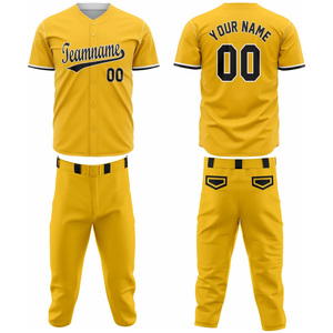 Maillots et pantalons personnalisés pour clubs, écoles et ligues, fabricant d'uniformes de baseball sublimés, ensemble de baseball personnalisé pour équipe - Product Image 1